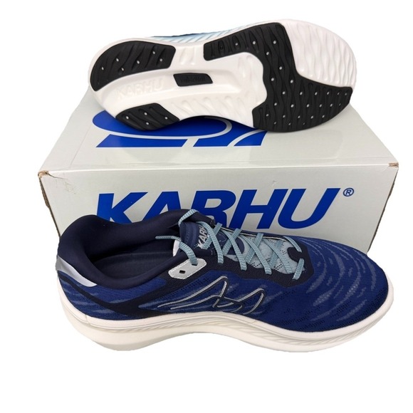 Karhu Men's Fusion 4.0 HiVo Running Shoes, Mood Indigo/Stone Blue, Size 9.5 New - Picture 5 of 14